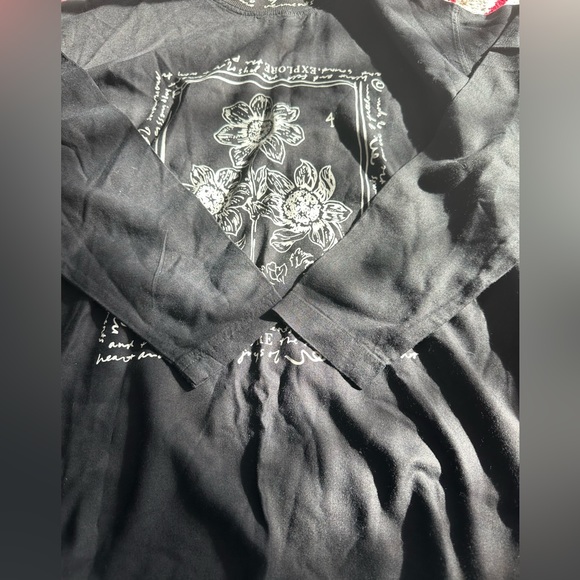 Vintage 100% rayon long sleeve shirt size small oversized FUNKTION - Picture 9 of 9